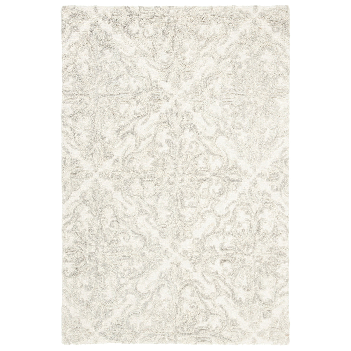 SAFAVIEH Handmade Blossom Gertrida Modern Floral Wool Rug