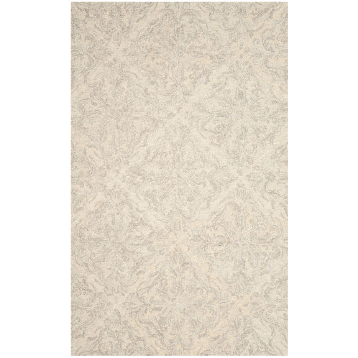 SAFAVIEH Handmade Blossom Gertrida Modern Floral Wool Rug