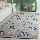 SAFAVIEH Handmade Blossom Geskea Modern & Contemporary Wool Rug