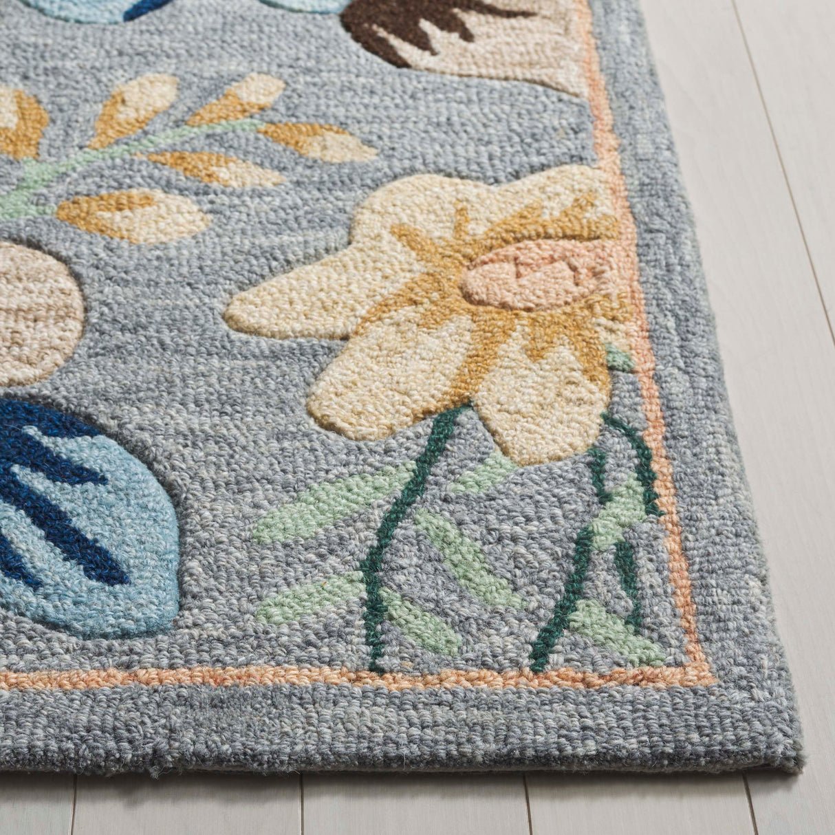 SAFAVIEH Handmade Blossom Geskea Modern & Contemporary Wool Rug