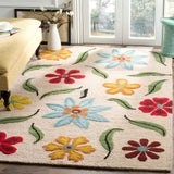 SAFAVIEH Handmade Blossom Gianpiera Modern Floral Wool Rug