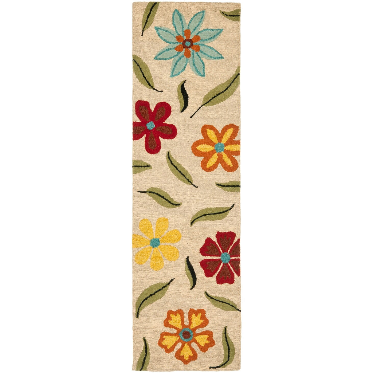 SAFAVIEH Handmade Blossom Gianpiera Modern Floral Wool Rug