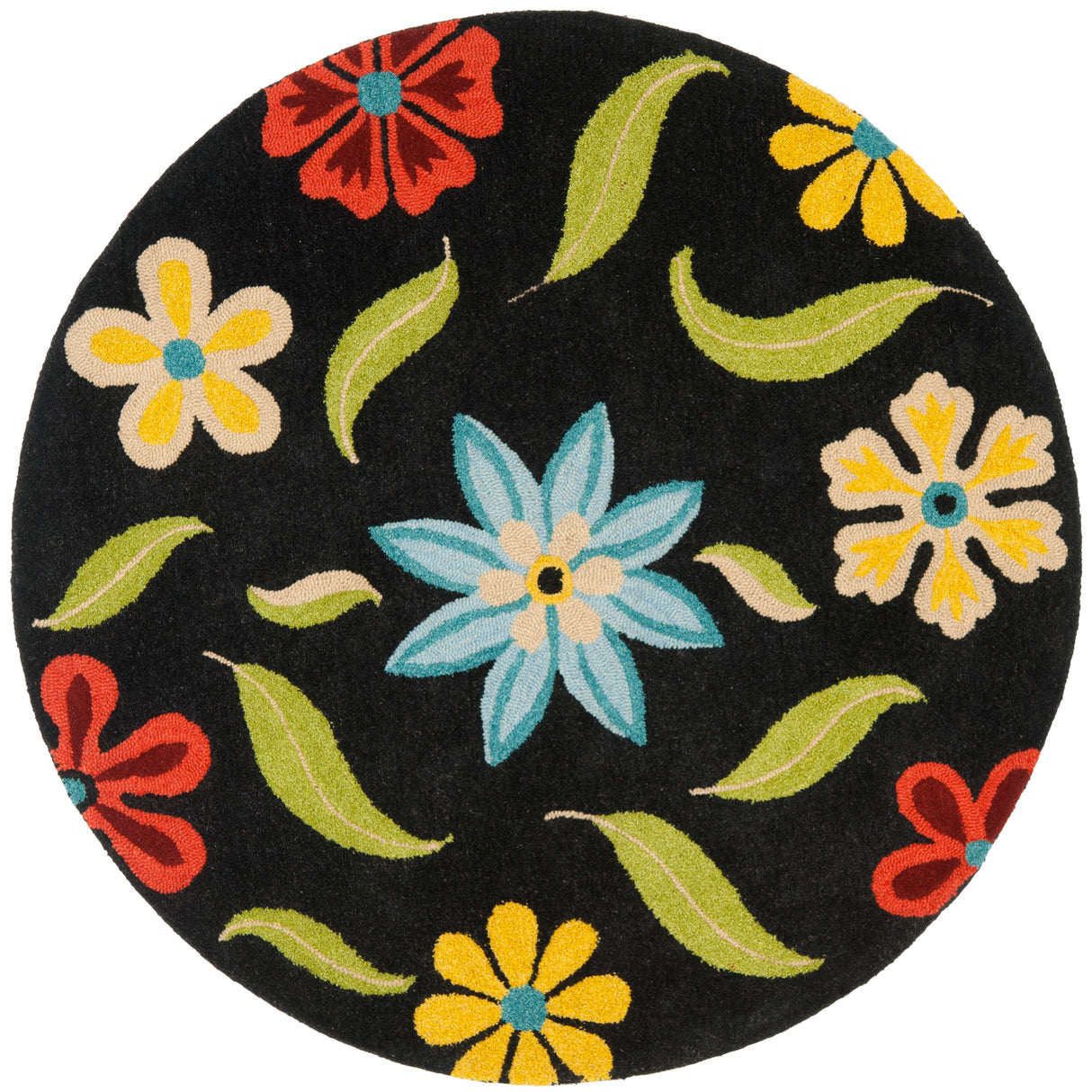 SAFAVIEH Handmade Blossom Gianpiera Modern Floral Wool Rug