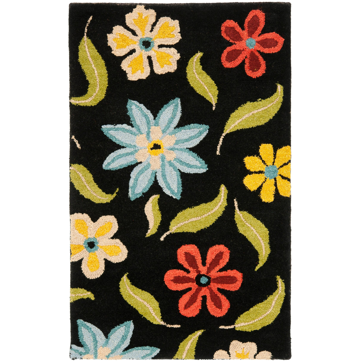 SAFAVIEH Handmade Blossom Gianpiera Modern Floral Wool Rug