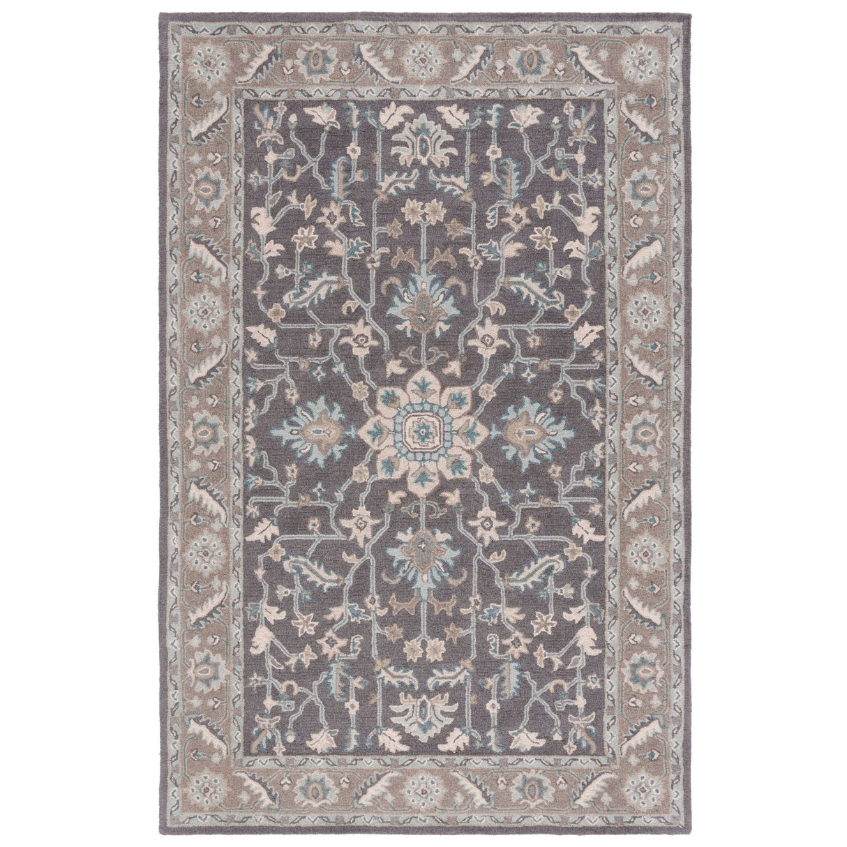 SAFAVIEH Handmade Blossom Gulperi Modern Floral Wool Rug