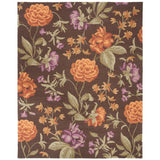 SAFAVIEH Handmade Blossom Hannelise Modern Floral Wool Rug