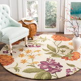 SAFAVIEH Handmade Blossom Hannelise Modern Floral Wool Rug