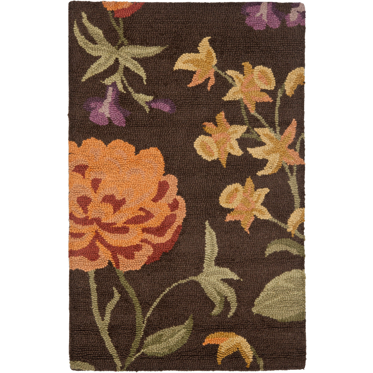 SAFAVIEH Handmade Blossom Hannelise Modern Floral Wool Rug