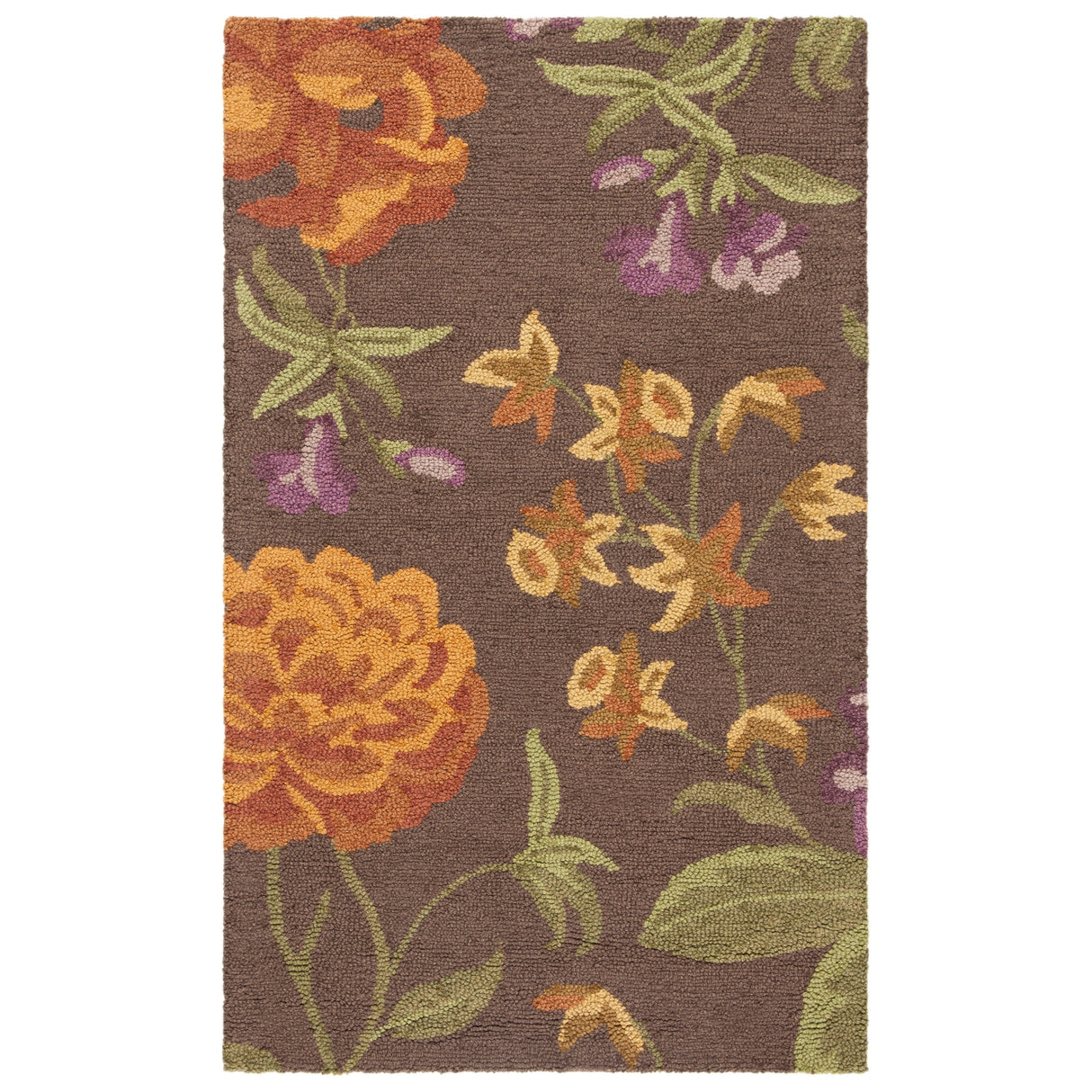 SAFAVIEH Handmade Blossom Hannelise Modern Floral Wool Rug