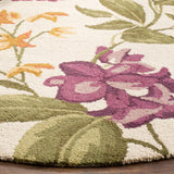 SAFAVIEH Handmade Blossom Hannelise Modern Floral Wool Rug