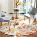 SAFAVIEH Handmade Blossom Hysnije Modern Floral Wool Rug