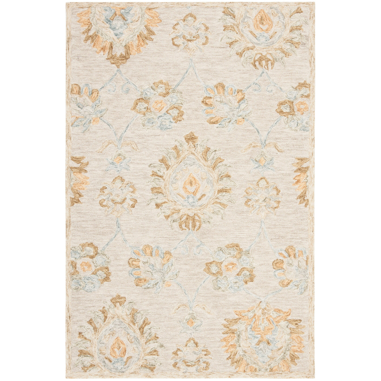 SAFAVIEH Handmade Blossom Ilana Modern Floral Wool Rug