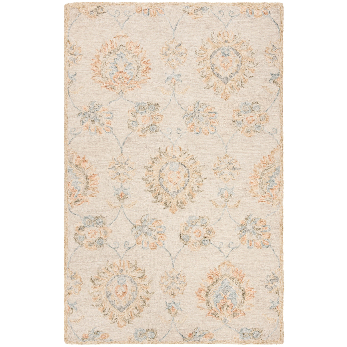 SAFAVIEH Handmade Blossom Ilana Modern Floral Wool Rug