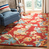 SAFAVIEH Handmade Blossom Ilza Modern Floral Wool Rug