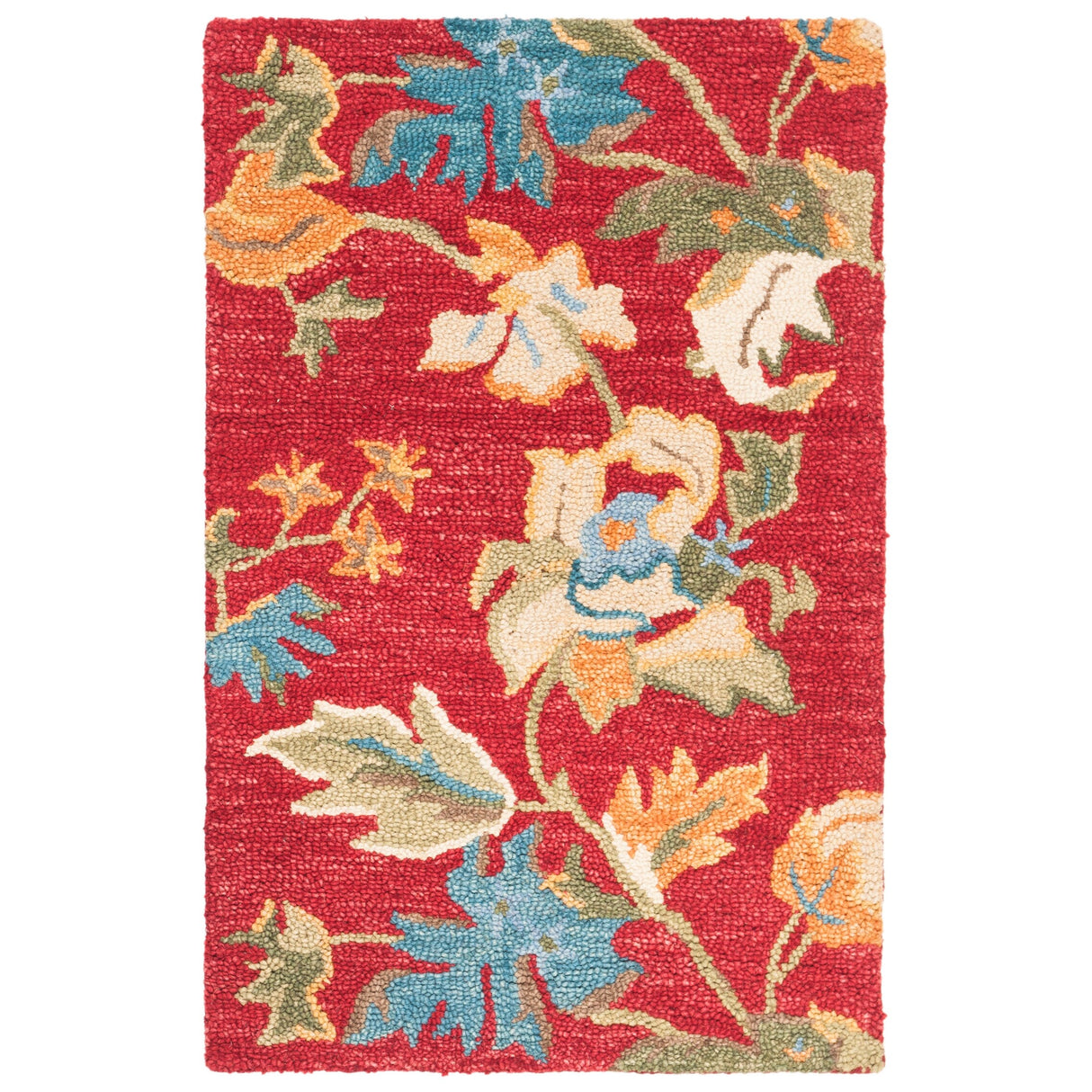 SAFAVIEH Handmade Blossom Ilza Modern Floral Wool Rug