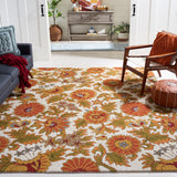 SAFAVIEH Handmade Blossom Kseniya Modern Floral Wool Rug