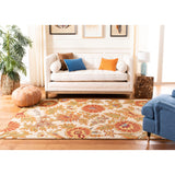 SAFAVIEH Handmade Blossom Kseniya Modern Floral Wool Rug