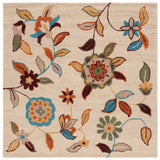 SAFAVIEH Handmade Blossom Ludgarda Modern Floral Wool Rug