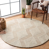 SAFAVIEH Handmade Blossom Miraldine Modern Floral Wool Rug