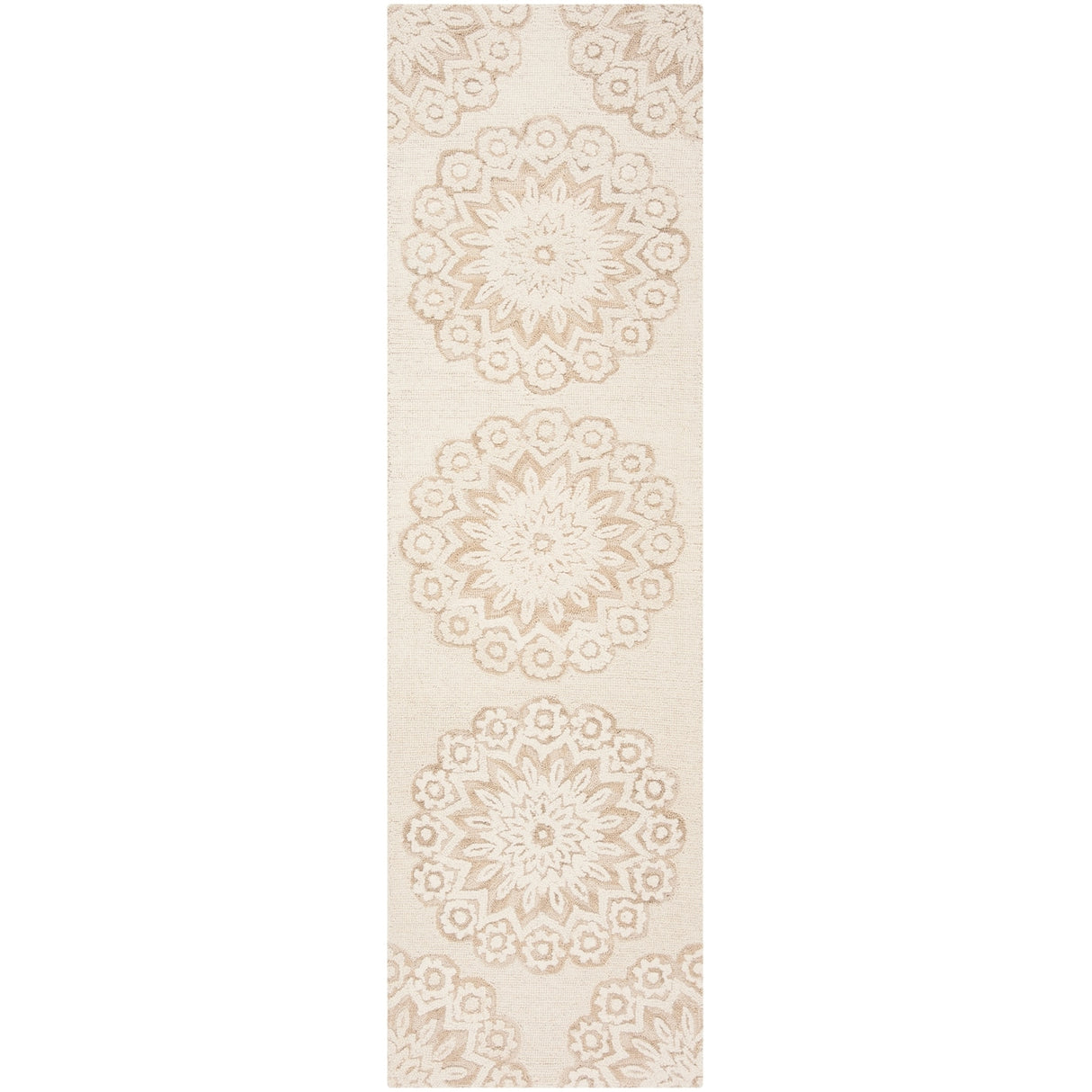 SAFAVIEH Handmade Blossom Oriella Modern Floral Wool Rug