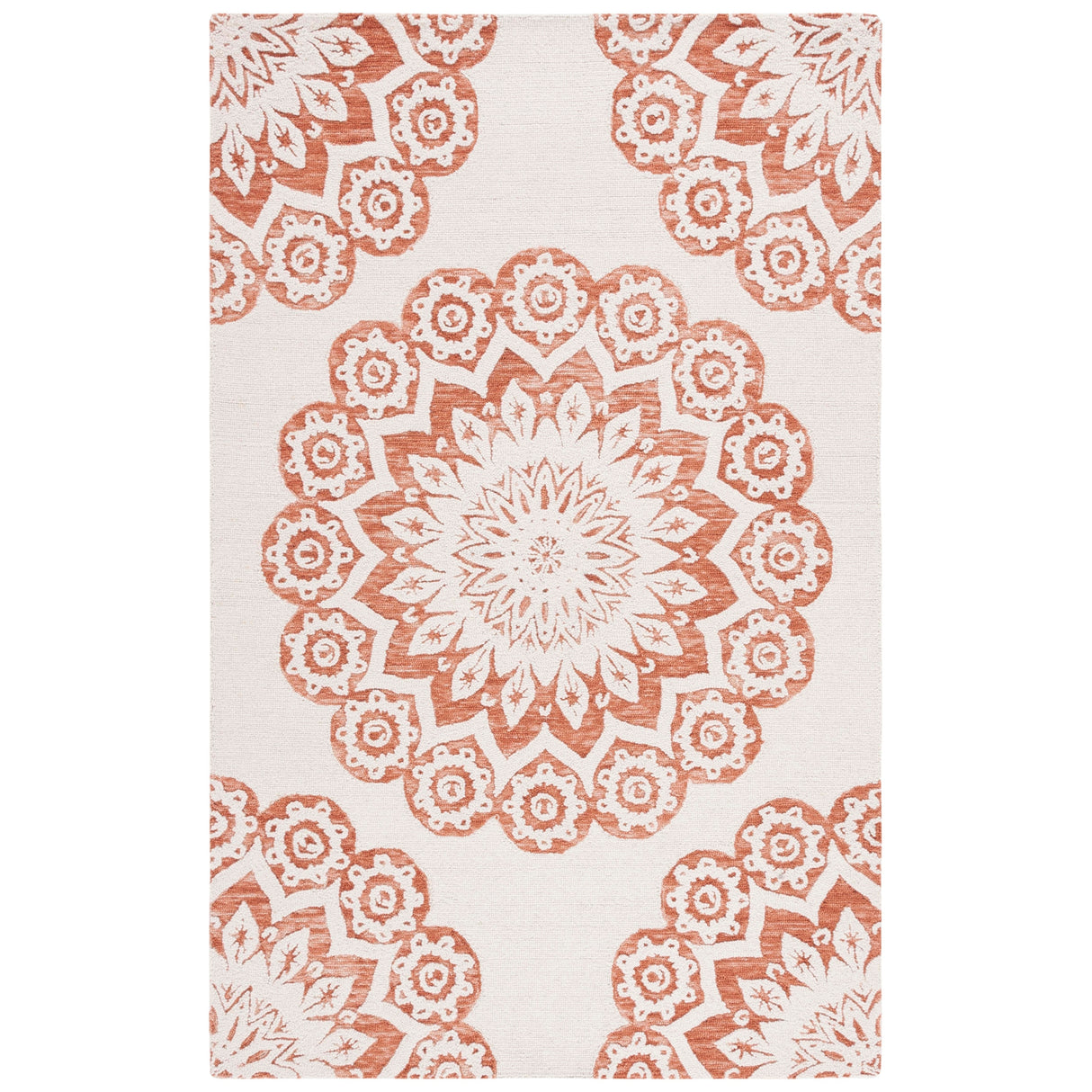 SAFAVIEH Handmade Blossom Oriella Modern Floral Wool Rug