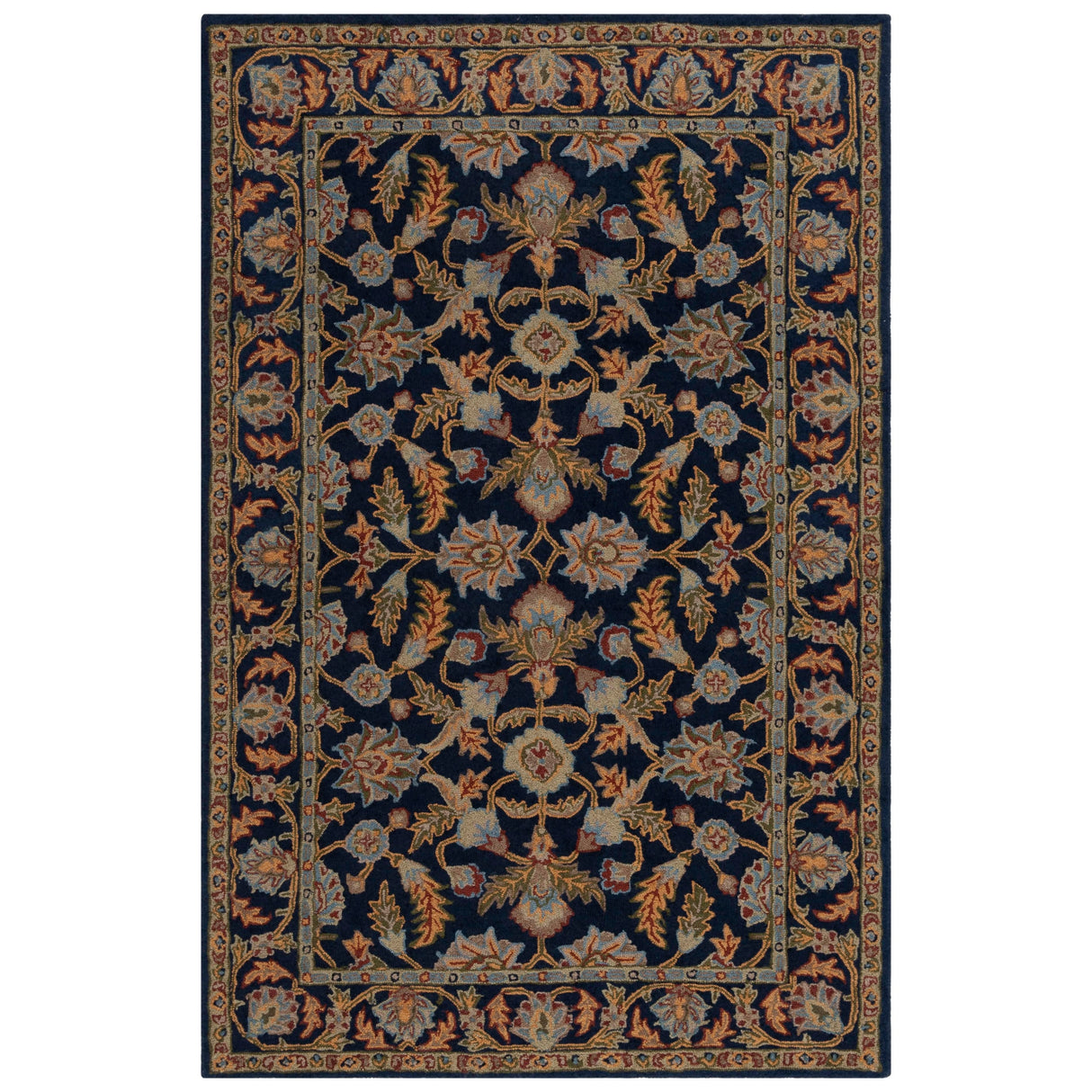 SAFAVIEH Handmade Blossom Rosangela Modern Floral Wool Rug