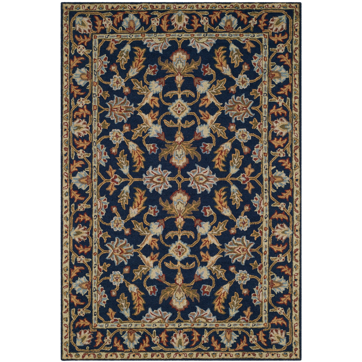 SAFAVIEH Handmade Blossom Rosangela Modern Floral Wool Rug