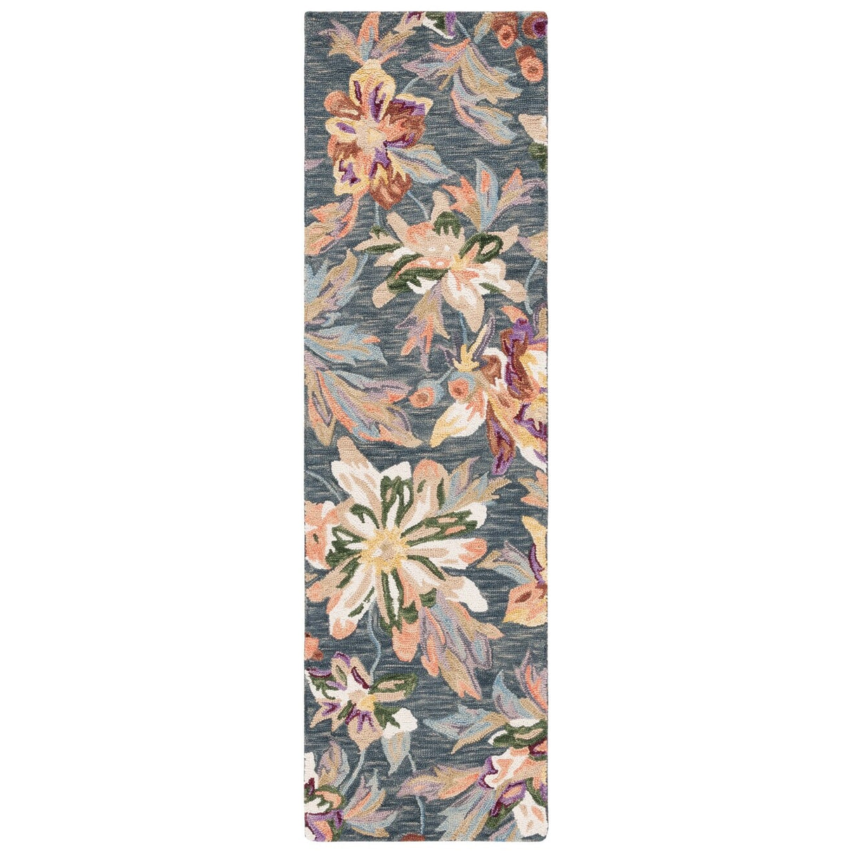 SAFAVIEH Handmade Blossom Roselotte French Country Floral Wool Rug