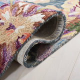 SAFAVIEH Handmade Blossom Roselotte French Country Floral Wool Rug