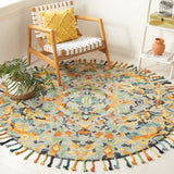 SAFAVIEH Handmade Blossom Seoung Modern Floral Wool Rug