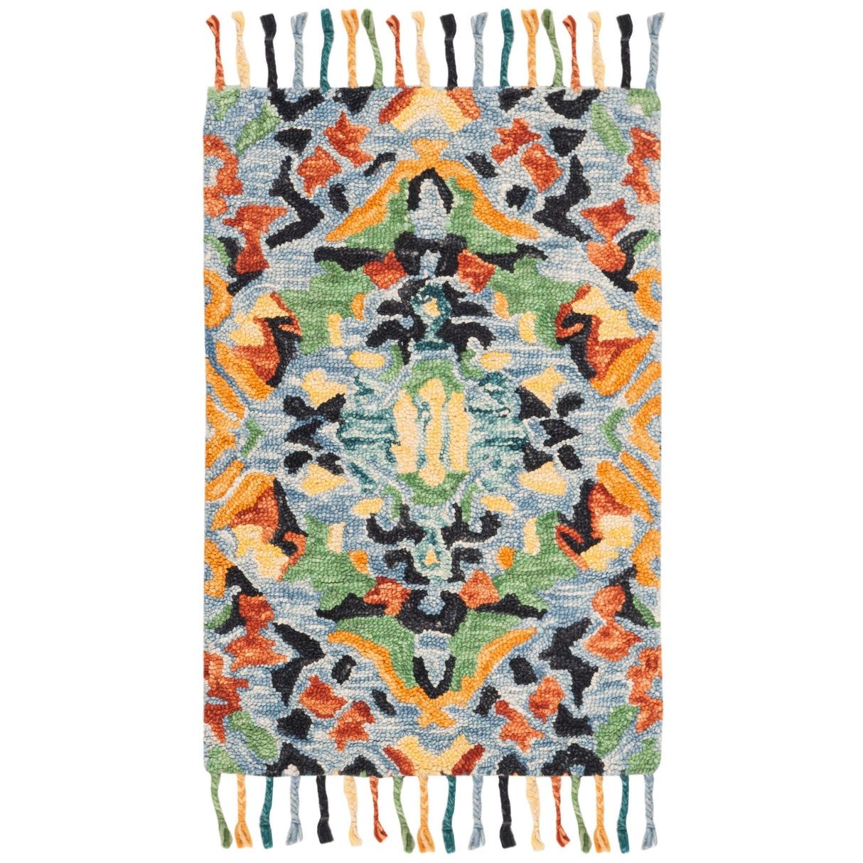 SAFAVIEH Handmade Blossom Seoung Modern Floral Wool Rug