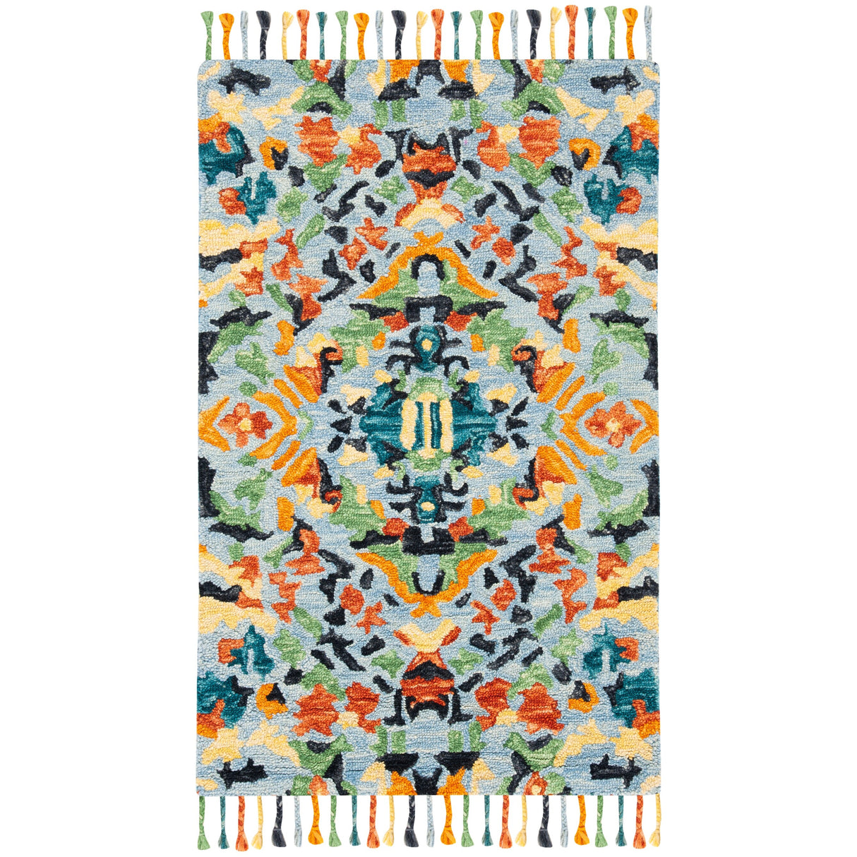 SAFAVIEH Handmade Blossom Seoung Modern Floral Wool Rug