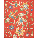 SAFAVIEH Handmade Blossom Shaila Modern Floral Wool Rug