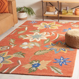 SAFAVIEH Handmade Blossom Shaila Modern Floral Wool Rug