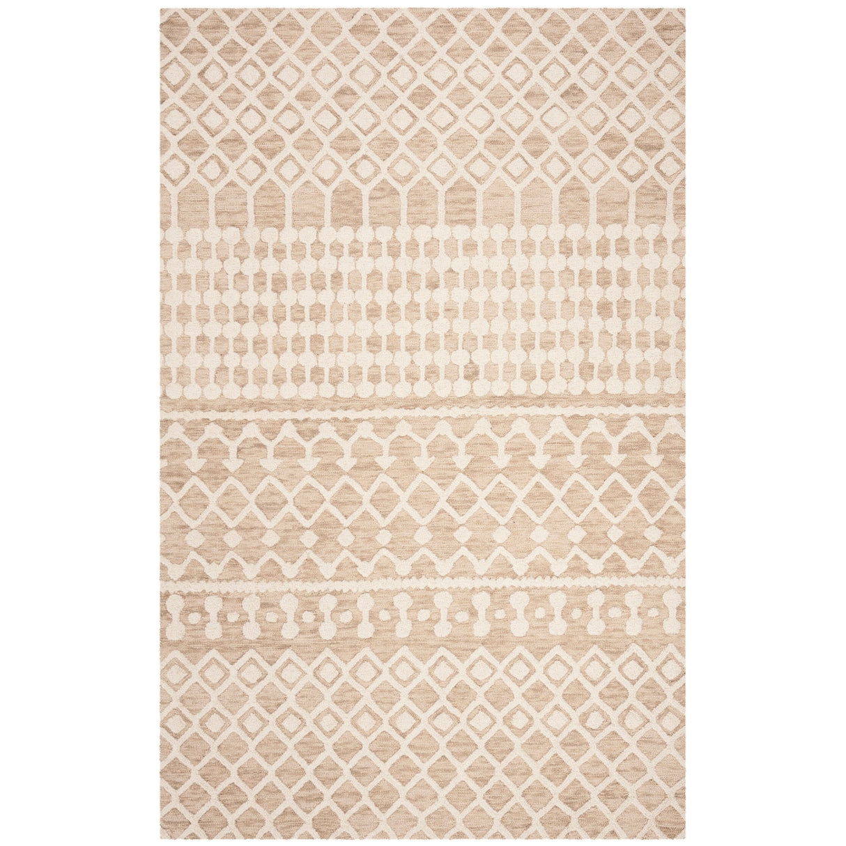 SAFAVIEH Handmade Blossom Shiran Modern Floral Wool Rug