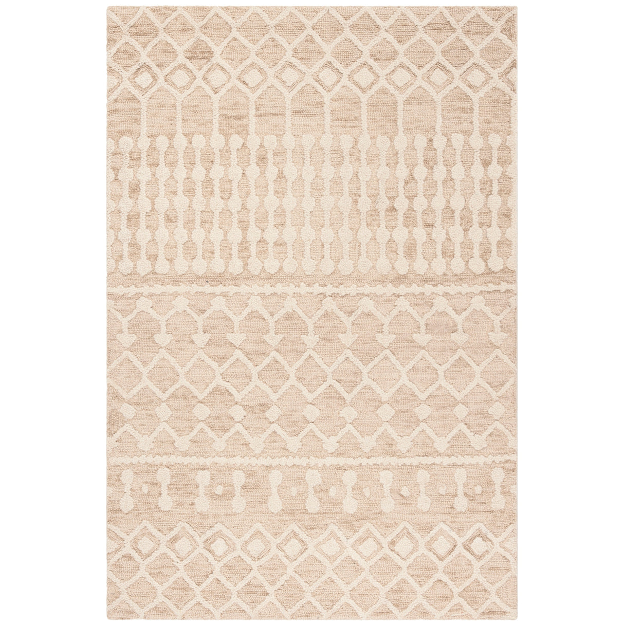 SAFAVIEH Handmade Blossom Shiran Modern Floral Wool Rug