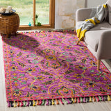 SAFAVIEH Handmade Blossom Sila Modern Floral Wool Rug