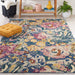 SAFAVIEH Handmade Blossom Stavroula French Country Floral Wool Rug