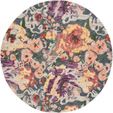 SAFAVIEH Handmade Blossom Stavroula French Country Floral Wool Rug