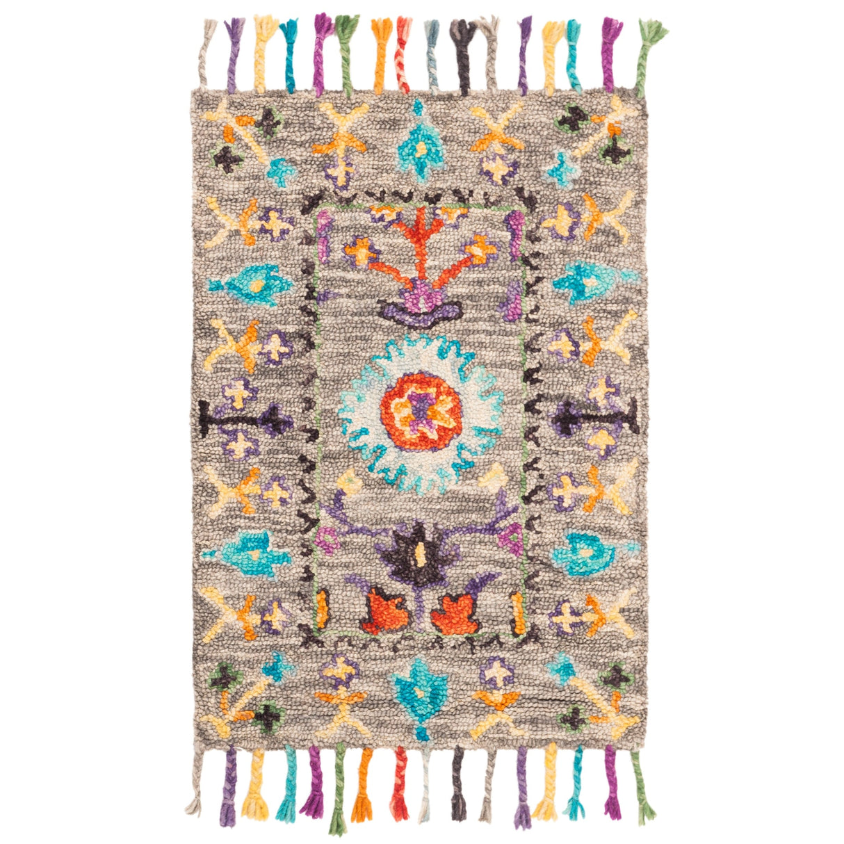 SAFAVIEH Handmade Blossom Takuko Modern Floral Wool Rug