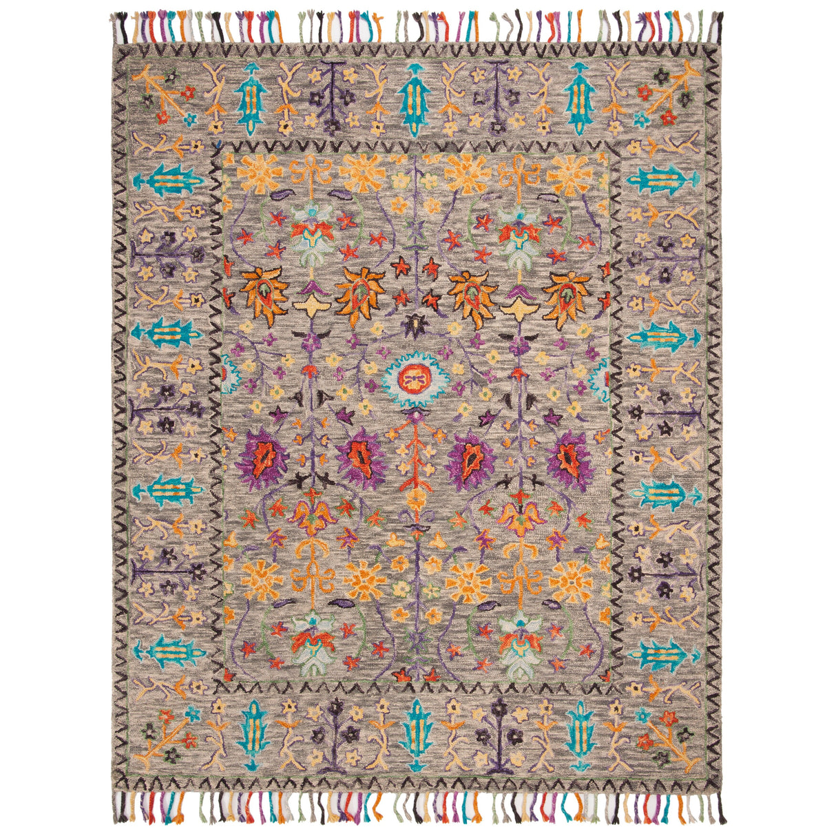 SAFAVIEH Handmade Blossom Takuko Modern Floral Wool Rug