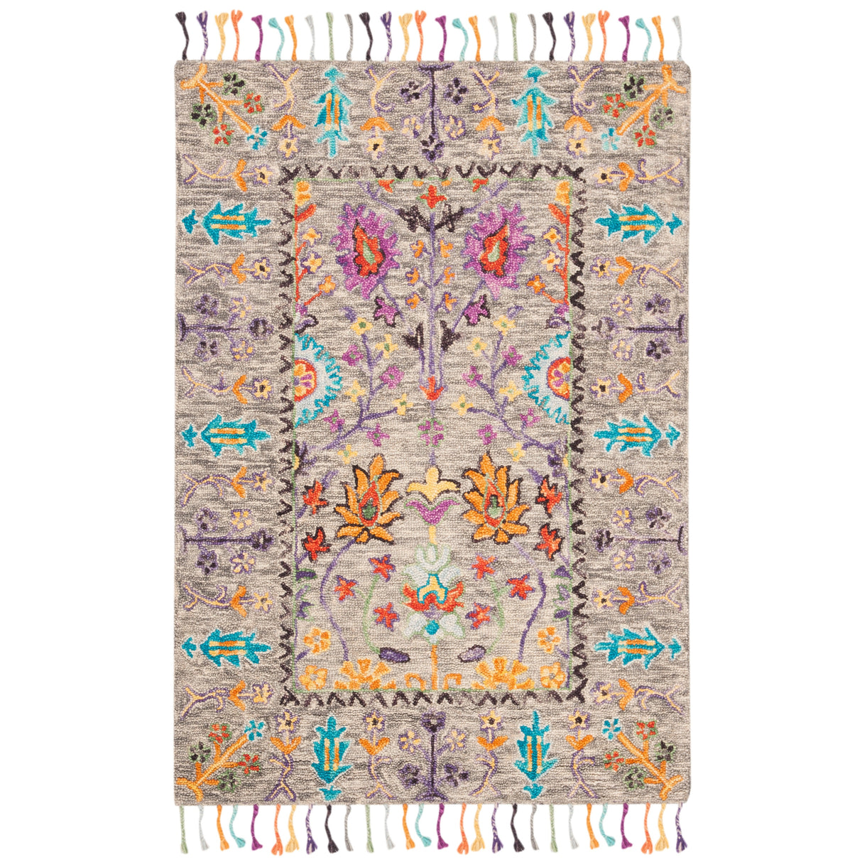 SAFAVIEH Handmade Blossom Takuko Modern Floral Wool Rug