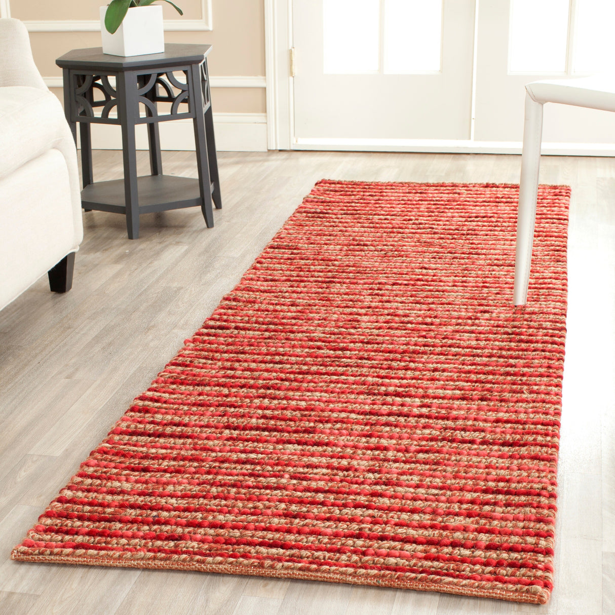 SAFAVIEH Handmade Bohemian Jelisava Jute & Wool Area Rug