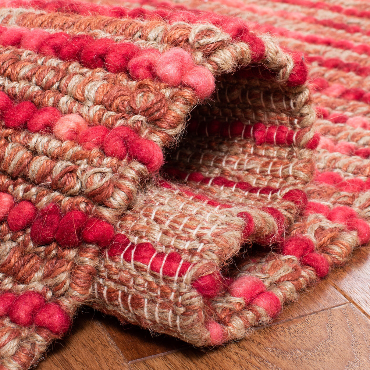 SAFAVIEH Handmade Bohemian Jelisava Jute & Wool Area Rug