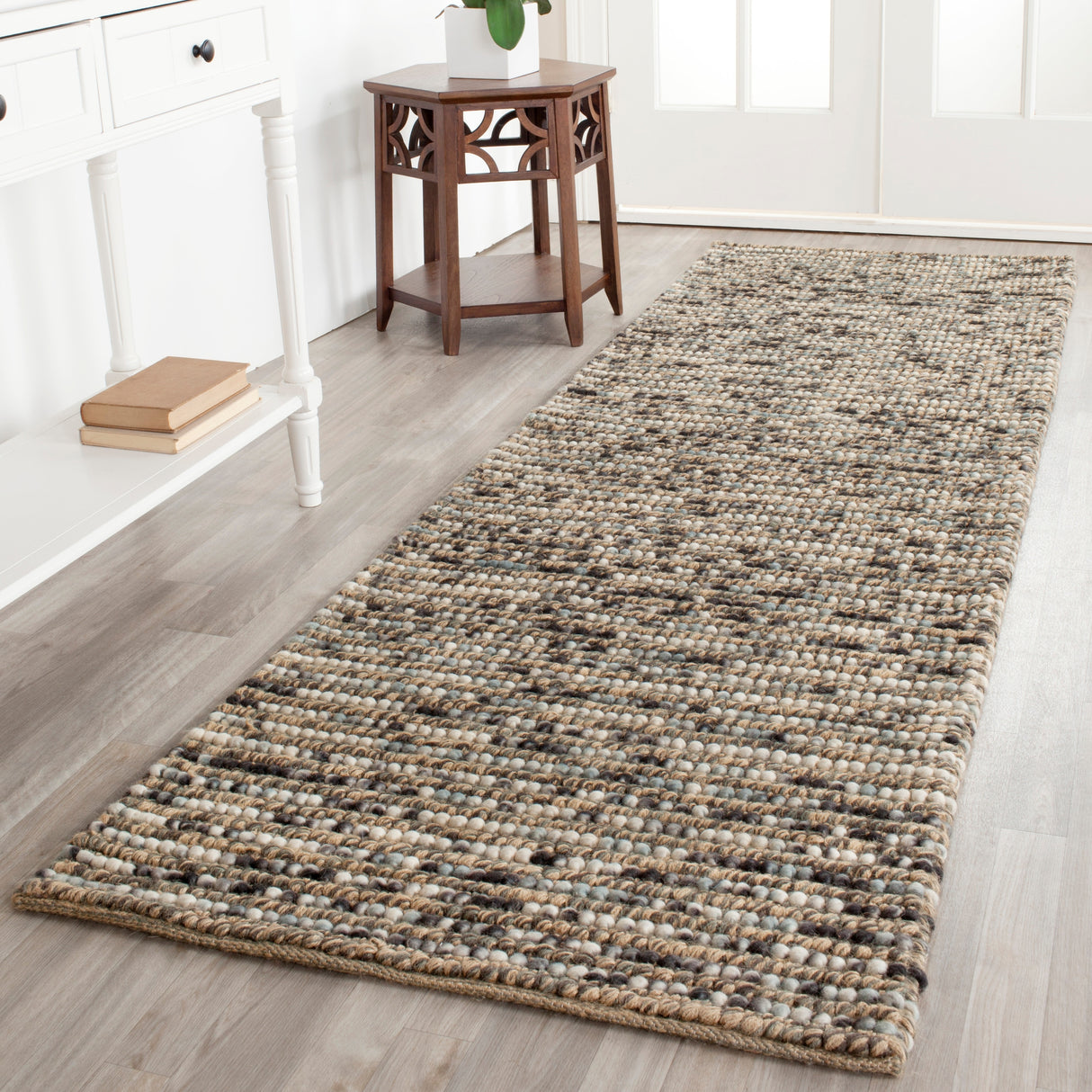 SAFAVIEH Handmade Bohemian Jelisava Jute & Wool Area Rug