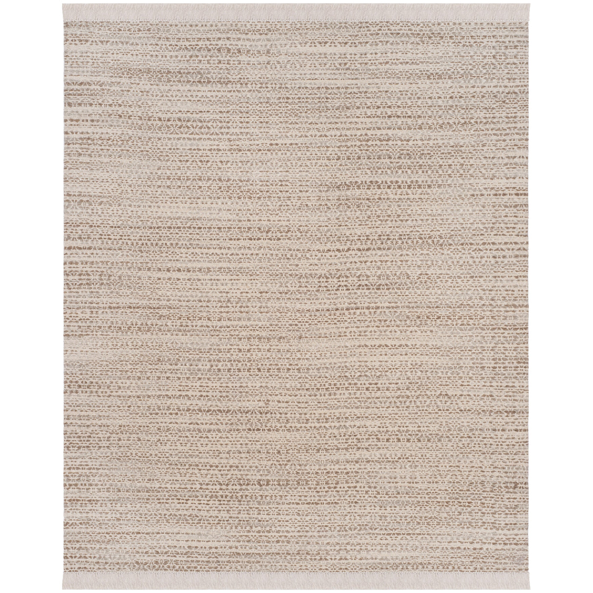 SAFAVIEH Handmade Boston Arbnora Coastal Cotton Rug with Fringe