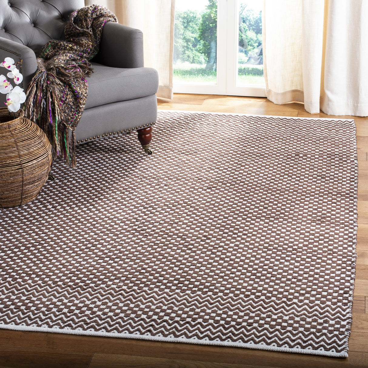 SAFAVIEH Handmade Boston Isotta Coastal Cotton Rug