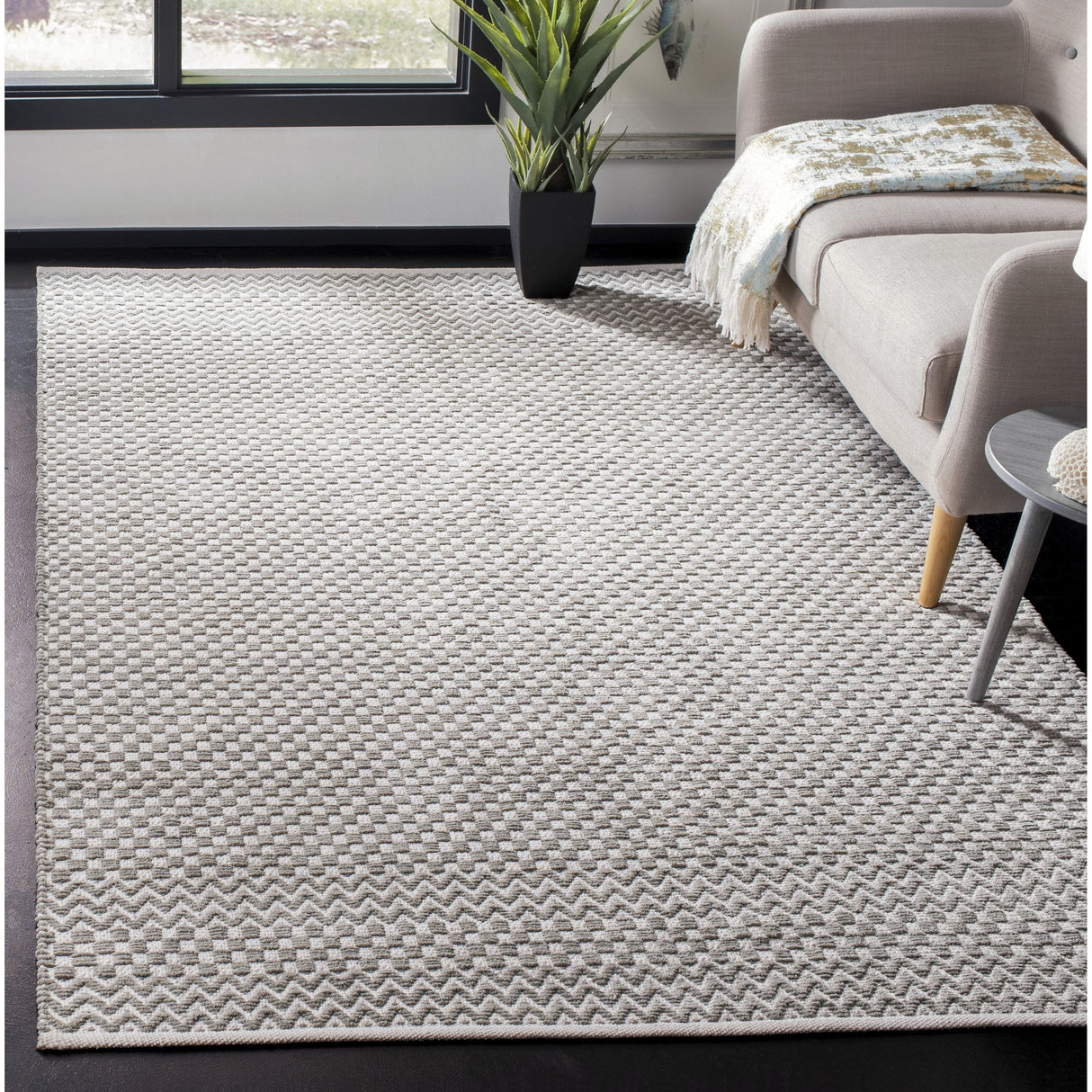 SAFAVIEH Handmade Boston Isotta Coastal Cotton Rug