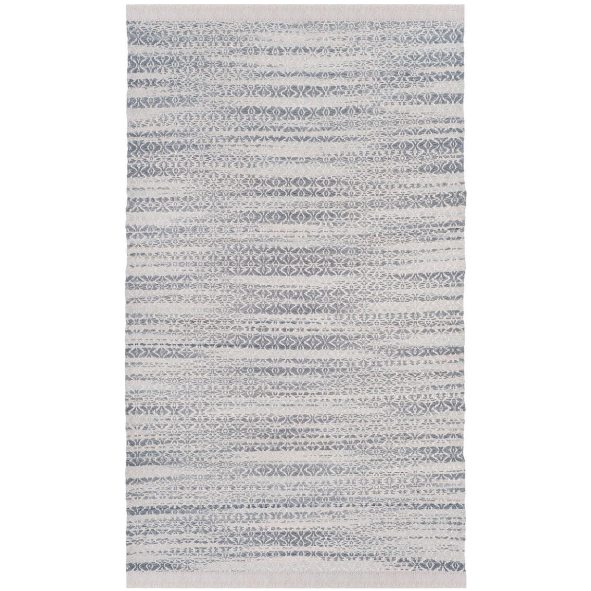 SAFAVIEH Handmade Boston Laure Coastal Cotton Rug with Fringe