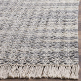 SAFAVIEH Handmade Boston Laure Coastal Cotton Rug with Fringe